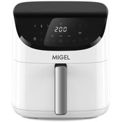 تصویر سرخ کن بدون روغن میگل مدل GAF-501 ظرفیت 5 لیتری Migel GAF-501 Air Fryer 5L