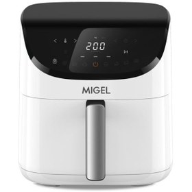 تصویر سرخ کن بدون روغن میگل مدل GAF-501 ظرفیت 5 لیتری Migel GAF-501 Air Fryer 5L