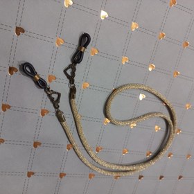 تصویر بند عینک طلایی ساده. کد. M_307 