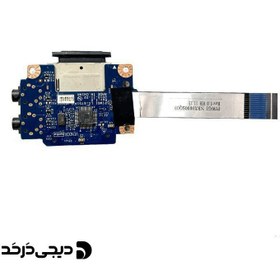 تصویر برد صدا کارت لپ تاپ DAUGHTERBOARD SD CARD LENOVO IDEAPAD G570/ G470/G470A DAUGHTERBOARD SD CARD LENOVO IDEAPAD G570 LS-6751P