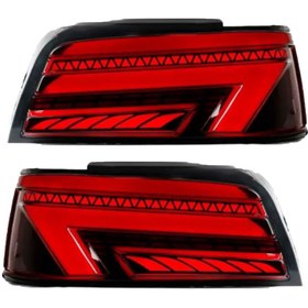 تصویر چراغ خطر عقب پژو پارس شاهین طرح کلاسیک SHAHIN PEUGEOT REAR LIGHTS