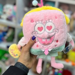 تصویر عروسک باب اسفنجی پاستلی اورجینال 