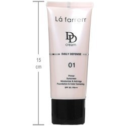 تصویر دی دی كرم رنگ یك اس پی اف 30 انواع پوست 33 میلی لیتر لافارر Lafarrerr SPF30 DD Cream