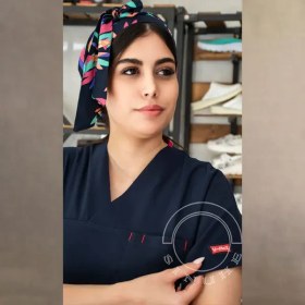 تصویر اسکراب شلوار برند سینوهه مدل(U-flex) سرمه‌ای 