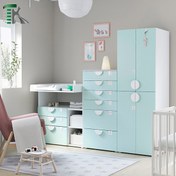 تصویر کمد و میز تعویض پوشک نوزاد TK126 