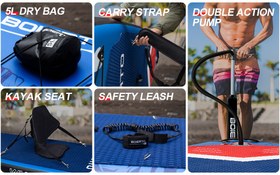 تصویر پدل برد BOIERTO مدل Totem Blue 