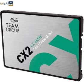 تصویر اس اس دی اینترنال تیم گروپ CX2 ظرفیت 512 گیگابایت Team Group CX2 512GB 2.5 Inch SATA III Internal SSD