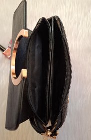 تصویر کیف پاس گلدوزی نعلی 