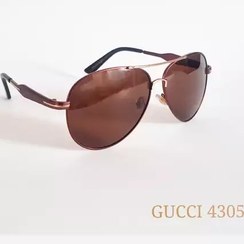 تصویر عینک آفتابی برند GUCCI کد 4305 قهوه ای 