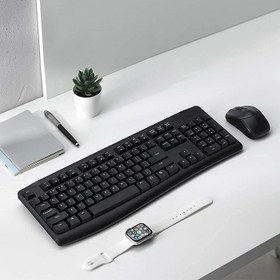 تصویر کیبورد رپو مدل X1800PRO به همراه ماوس Rapoo X1800PRO Wireless Keyboard and Mouse