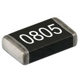 تصویر مقاومت صفر 0 اهم -R0 Ω پکیج SMD 0805 -بسته 15 عددی 