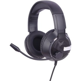 تصویر هدست گیمینگ سیم دار Hiska GHR-03 HISKA GHR-03 GAMING HEADSET