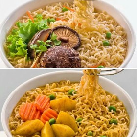 تصویر پک ۵ طعم نودل فوری 