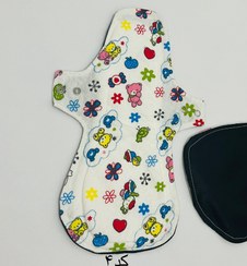 تصویر نوار بهداشتی پارچه ای طرحدار 