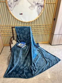 تصویر پتو دو نفره طرح گل رز 