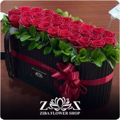 تصویر سبد گل رز ۳۰ شاخه ای 
