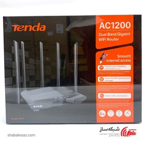 تصویر روتر بی سیم تندا Tenda Wireless Dual Band Router AC11 Tenda Wireless AC1200 Dual Band Gigabit WiFi Router AC11