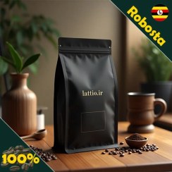 تصویر قهوه ربوستا اوگاندا | طعم غافلگیرکننده شکلات و میوه، کافئین بالا 