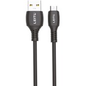 تصویر کابل تبدیل USB به MicroUSB لیتو مدل LD-28 طول 1 متر 