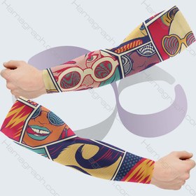 تصویر ساق دست طرح hot faces 