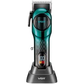 تصویر ماشین اصلاح وی جی آر مدل V-166 با برش مستقیم و تیغه استیل ضد زنگ 