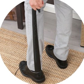 تصویر پاشنه کش دیپلمات مدل پرسیل مشکی 