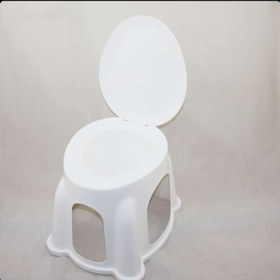 تصویر توالت فرنگی چهار پایه ضخیم با تحمل وزن بالا Rigid toilet