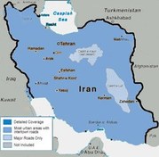 تصویر نقشه ایران گارمین 