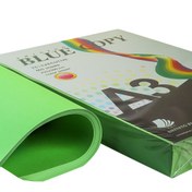 تصویر کاغذ A3 بلو کپی سبز ۷۵ گرم | کاغذ کرمانی فروش عمده کاغذ تحریر در ایران 