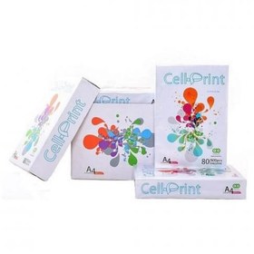 تصویر کاغذ A4 سفید Cell-Print 