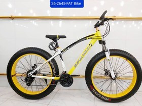 تصویر دوچرخه آفرود سوپر گلد سایز ۲۶ مشکی 