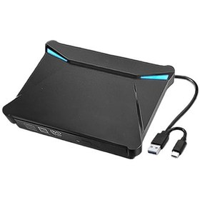 تصویر درایو DVD RW اکسترنال USB 3.0 / تایپ سی مدل 015 