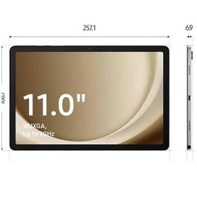 تصویر تبلت سامسونگ مدل PLUS Galaxy Tab A9 ظرفیت 128 گیگابایت و رم 8 گیگابایت 5G 