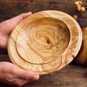 تصویر ظرف چوبی پذیرایی کد 0100145 
