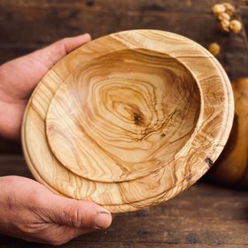 تصویر ظرف چوبی پذیرایی کد 0100145 