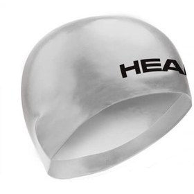 تصویر مشخصات،قیمت و خرید کلاه شنا مدل Head - 3D Racing Cap / Silver 