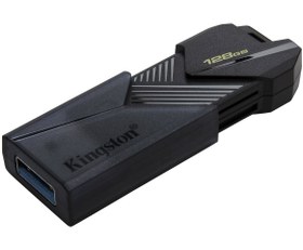 تصویر فلش مموری Kingston مدل USB 3.2 ظرفیت 128 گیگابایت Kingston DataTraveler Exodia Onyx USB3.2 Flash Memory-128GB