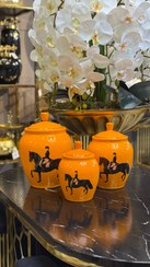 تصویر جینجر جار سه سایز هرمس 