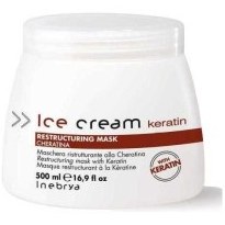 تصویر ماسک مو داخل حمام کراتین آیس کریم Keratiin Ice Cream mask