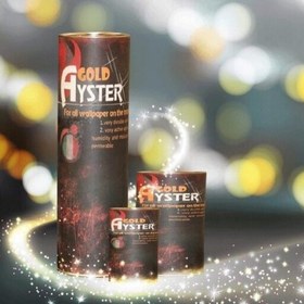 تصویر چسب کاغذ دیواری Ayster Gold 100 گرم برای 12 رول 60 متر چسب کاغذ دیواری آیستر گلد فرمولاسیون آنتی باکتریال کاملا سازگار 