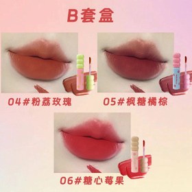 تصویر پک سه عددی رژ مخملی 