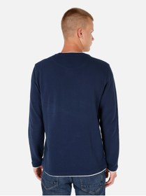 تصویر تی شرت سبز مردانه گردنبند بریده شده دوچرخه برقی NEVY NAVY BLUE ANEVE T SHIRT CL1069828 کولینز Colin’s 