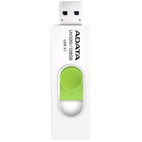 تصویر فلش مموری Adata 128 GB مدل UV320 128GB مشکی-آبی فلش مموری 128GB مشکی-آبی ای دیتا UV320