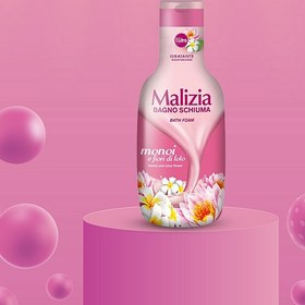 تصویر شامپو بدن مالیزیا مدل Monoi حجم ۱۰۰۰ میلی لیتر Malizia Body Wash Monoi 1000 ml