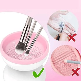 تصویر دستگاه تمیز کننده و شستشوی براش آرایش مدل makeup brush cleaner 