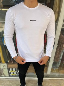 تصویر تیشرت سفید آستین بلند Esprit Esprit Long Sleeve T-shirt