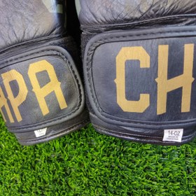 تصویر دستکش بوکس چرم APACHE اونس 14 