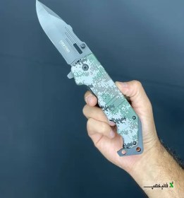 تصویر چاقو جیبی کلد استیل چریکی 