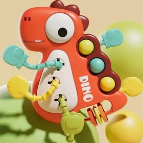 تصویر اسباب بازی بیزی بال دایناسور ۴ در ۱ 