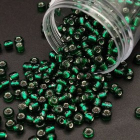 تصویر منجوق رنگ زمردی کد A502 